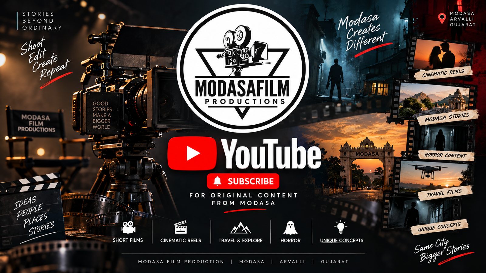 Modasa Film Production YouTube